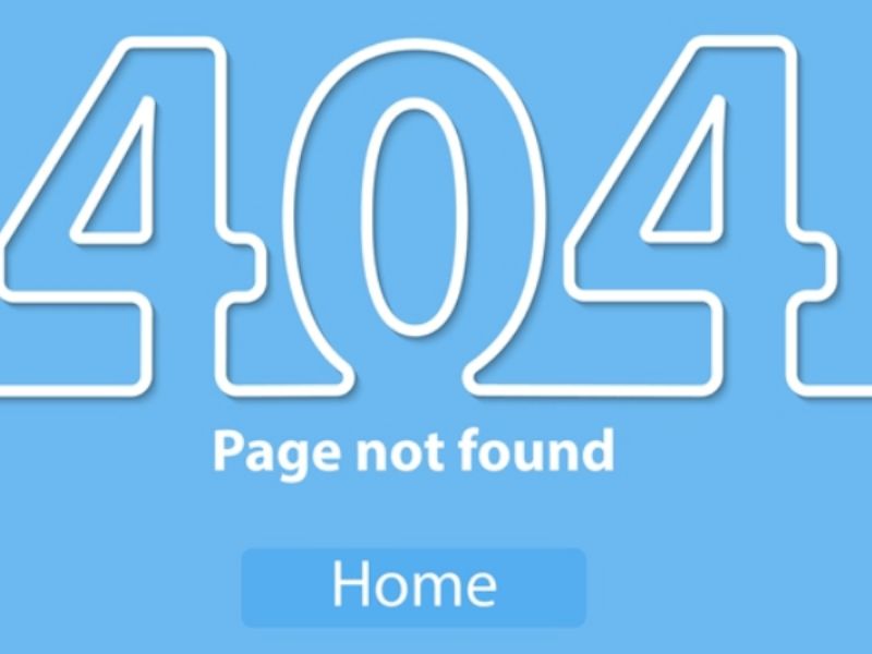 Nguyên nhân gây ra lỗi 404 Not Found