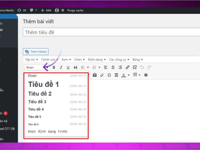 Nguyên tắc sử dụng heading chuẩn SEO