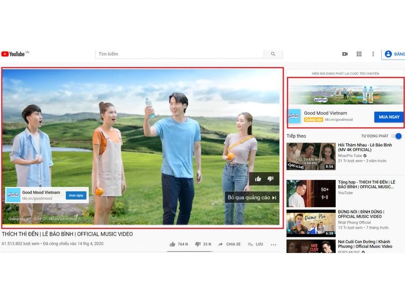 Quảng cáo YouTube Ads