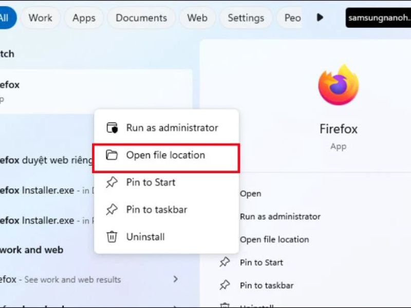 Cách ghim trang web trên Firefox