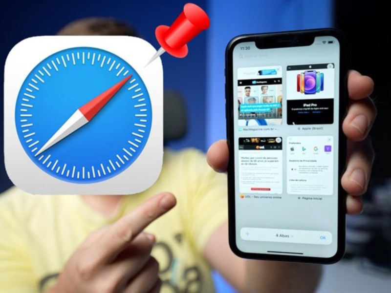 Cách ghim trang web trên iPhone (iOS)
