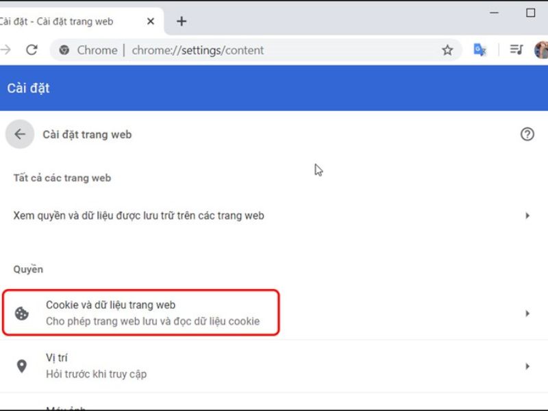 Lịch sử duyệt web gồm những gì?