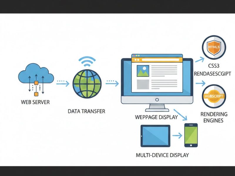 Các thành phần chính của một trình duyệt web