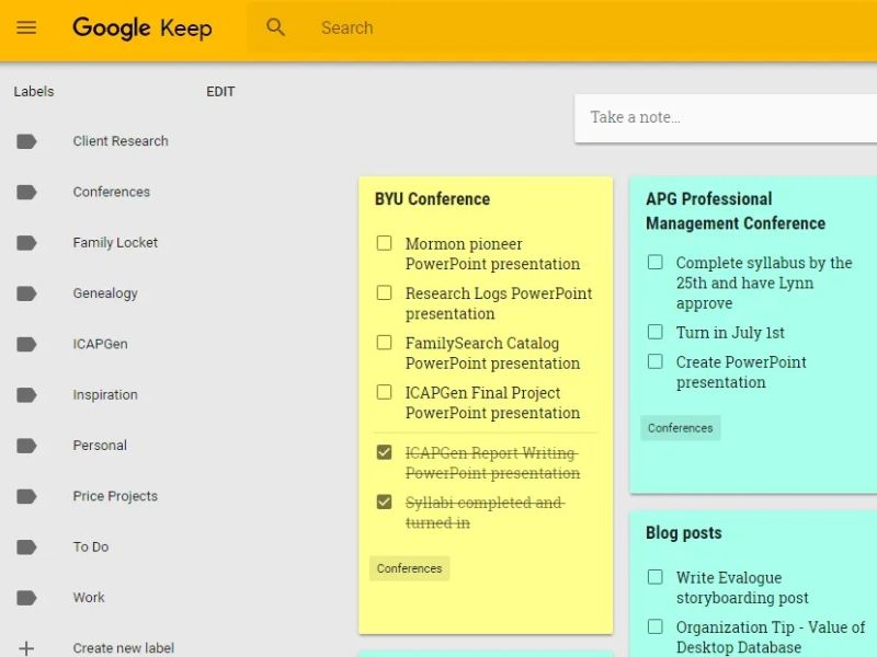 So sánh Google Keep với Evernote và Notion (Năm 2026)