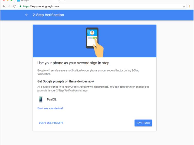 Lời nhắc của Google trong bảo mật: Phương thức xác thực thay thế SMS