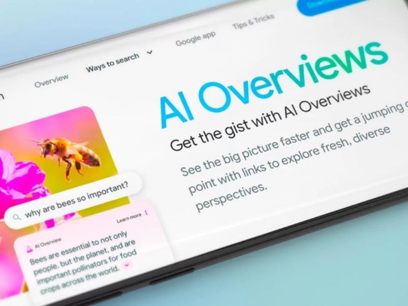 Trải nghiệm tìm kiếm bằng AI Overviews