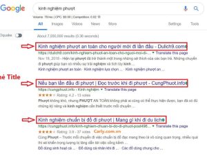 Tiêu Đề Trang Web Là Gì? Vai Trò Và Cách Đặt Chuẩn