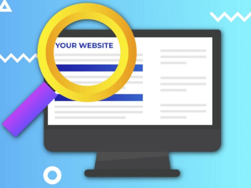 Tiêu đề trang web hiển thị ở đâu?