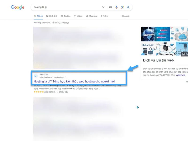 Vai trò của tiêu đề trang web đối với người dùng