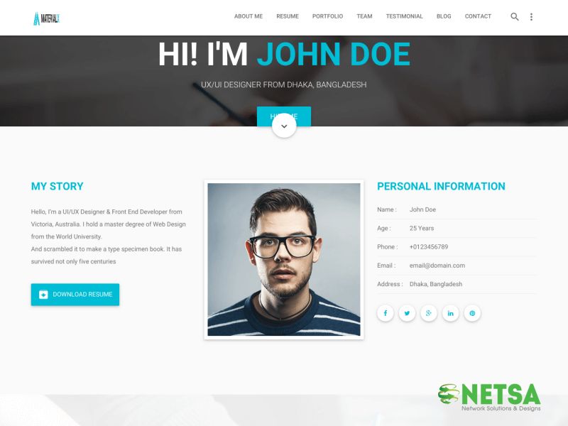 Cách tạo trang web cá nhân đơn giản cho người mới