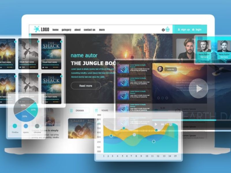 Các kiểu web layout phổ biến hiện nay