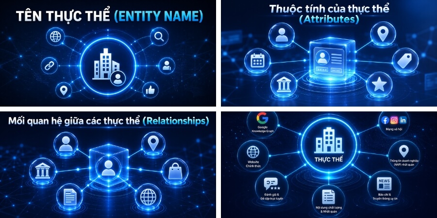 Xem thêm chi tiết Các thành phần tạo nên một Entity