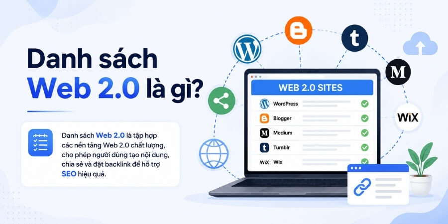 danh sách web 2.0